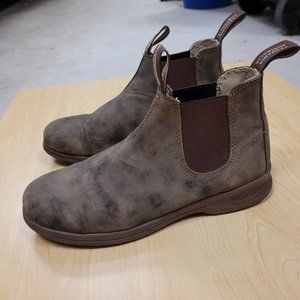 Tasmania Australia – Blundstone Leather Elastic Sided Rustic Brown Boot 1496